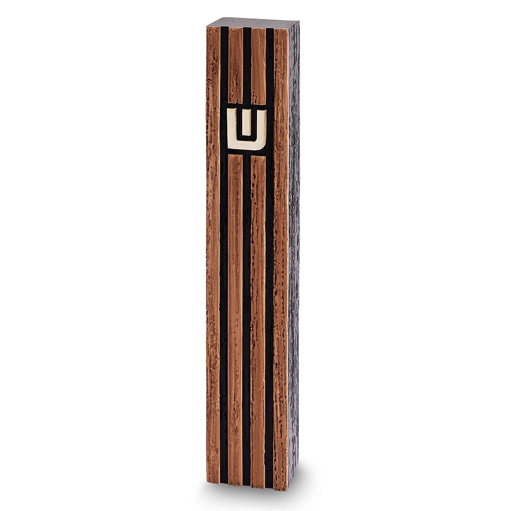 Concrete Polymer Mezuzah Brown