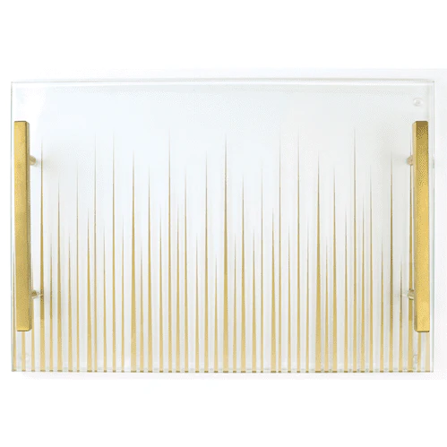 Acrylic Challah Board-Gold