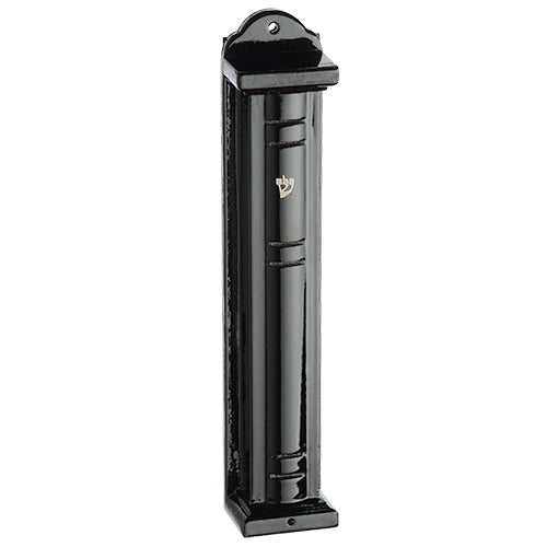 Black Mezuzah 25 Cm- Stripes
