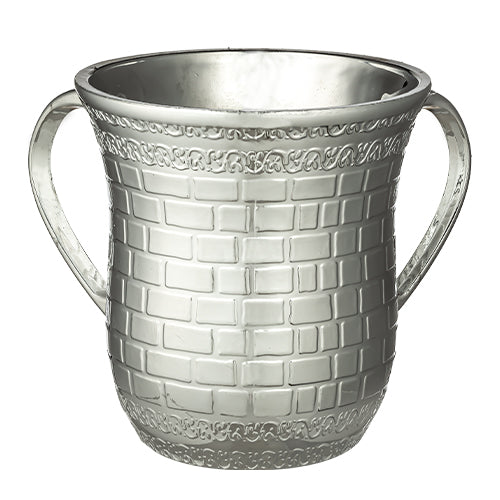 Hard Plastic Washing Cup 16 Cm- Silver