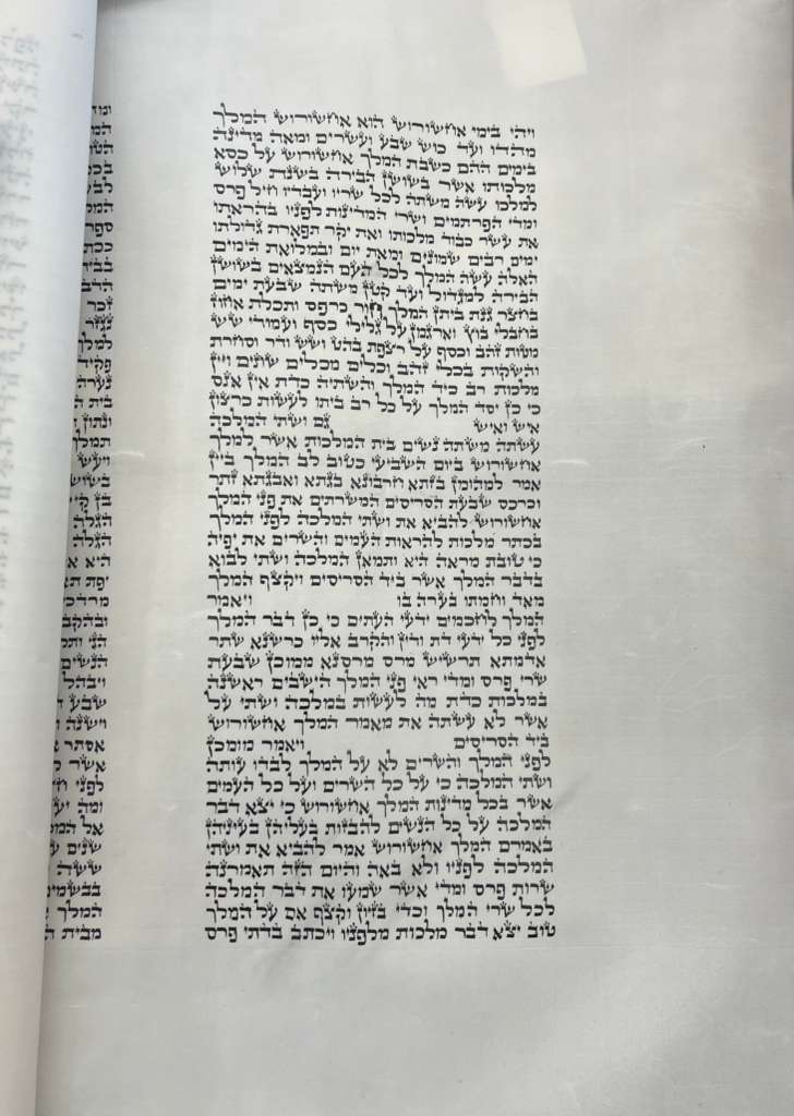 Megillah Ari
“19
22268 מגילת אסתר כתב אריז"ל