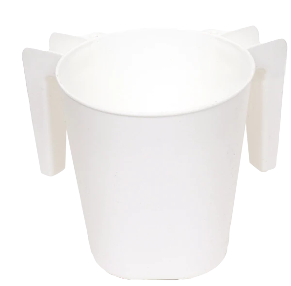 Plastic Washing Cup White