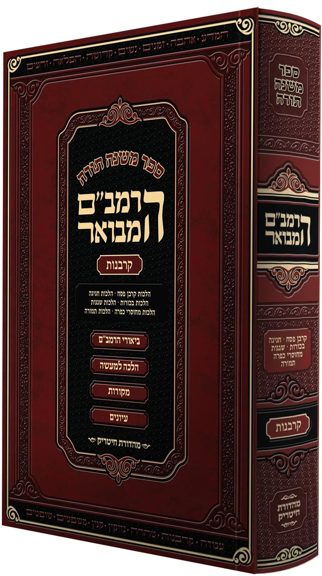 RAMBAM MEVUAR MED. KORBONOS