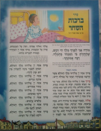 Laminated Birchos Hashachar