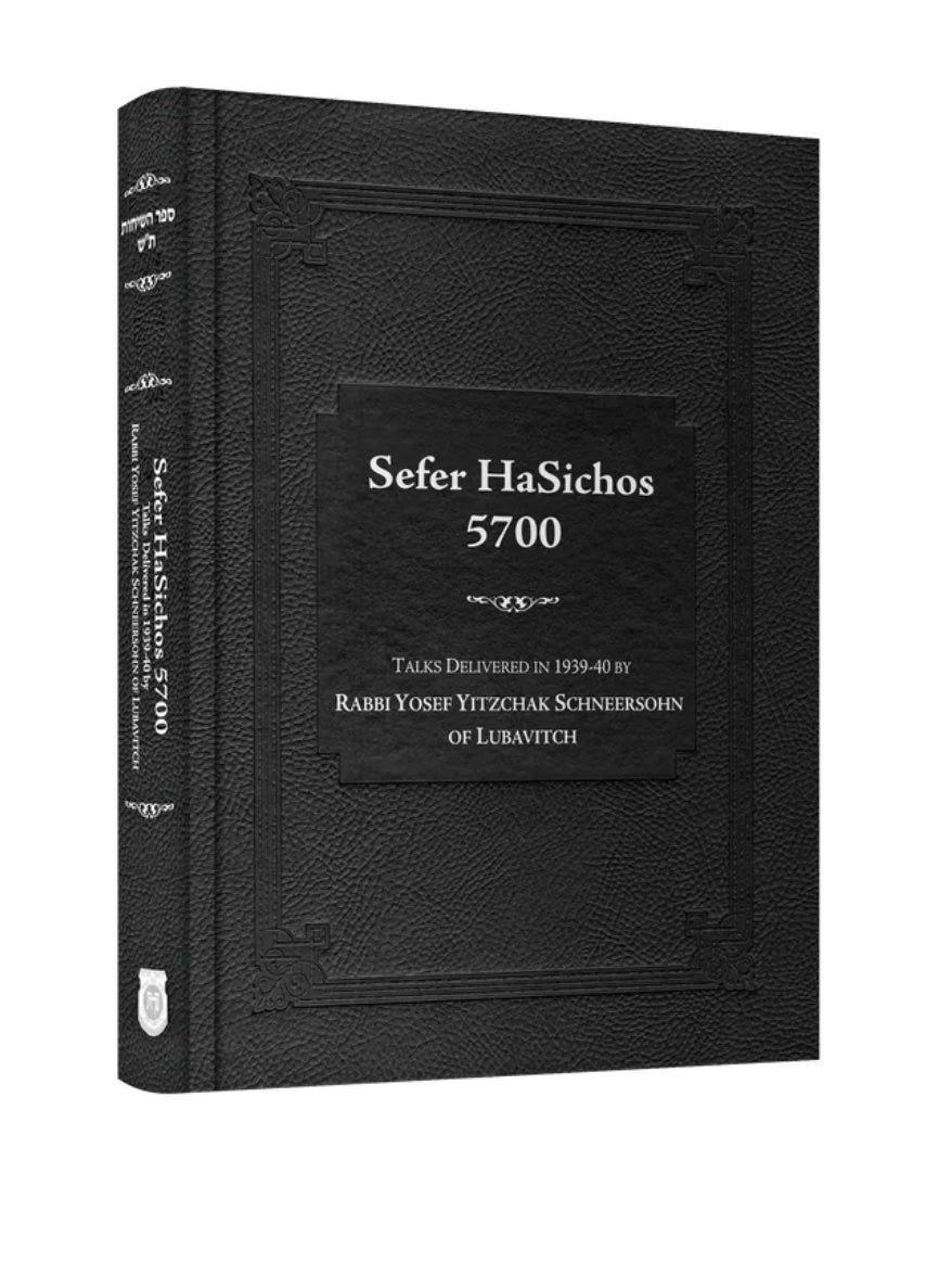 Sefer HaSichos 5700: The Sichos of 5700 (1939-1940)