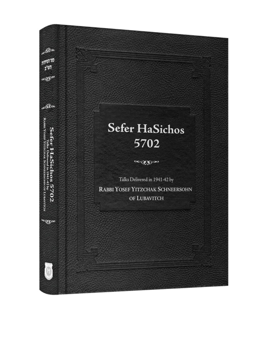 Sefer HaSichos 5702: The Sichos of 5702 (1941-1942)