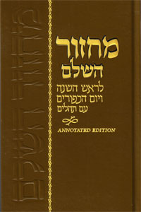Machzor Hebrew Annotated