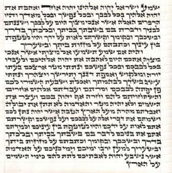 Ari Mezuzah Scroll 5 Inch-12cm Mehudar-2 CALL TO ORDER