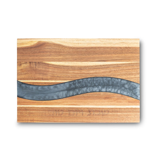 Challah Tray with Epoxy 41x28 cm