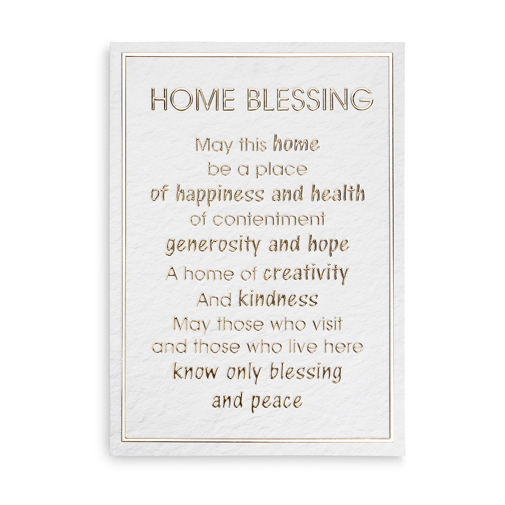 Home Blessing English