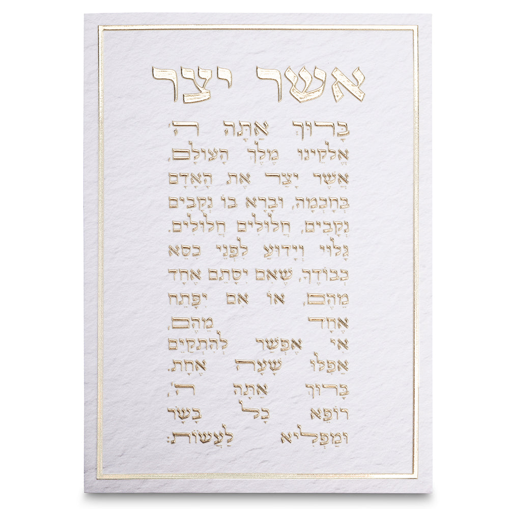 asher yatzar canvas