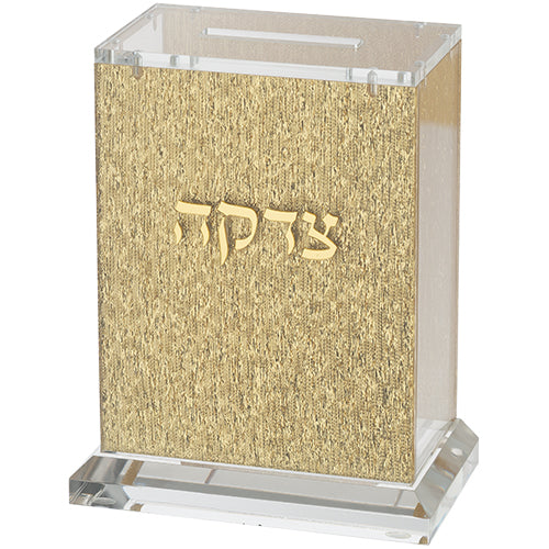 Acrilic Tzedakah Box 13cm