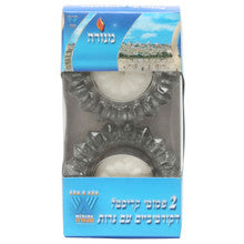 Crystal Tealight Holder Pair