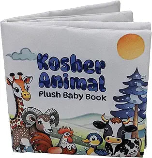 Kosher Animal plush baby book