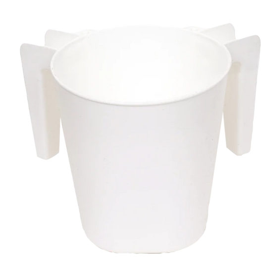 Plastic Washing Cup White