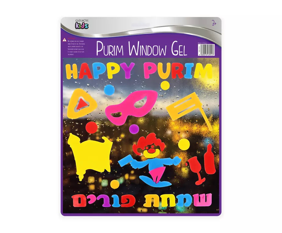 Purim Window Gel