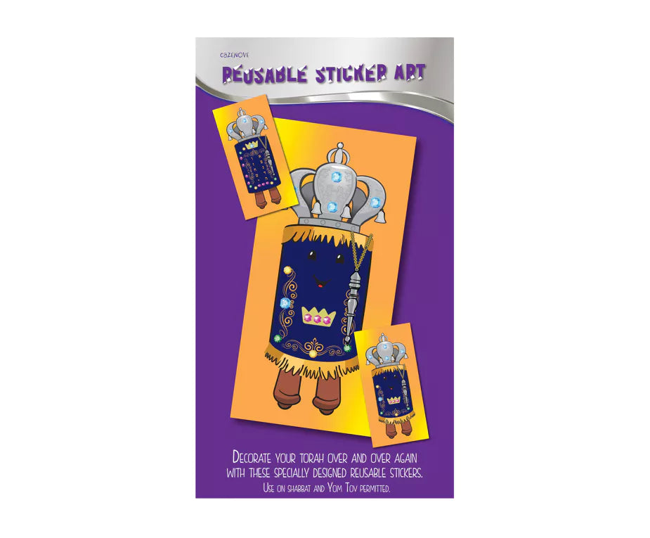 Reusable Sticker Art Torah