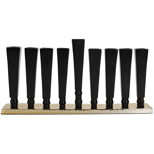 Aluminum Menorah - 30 x 14 cm