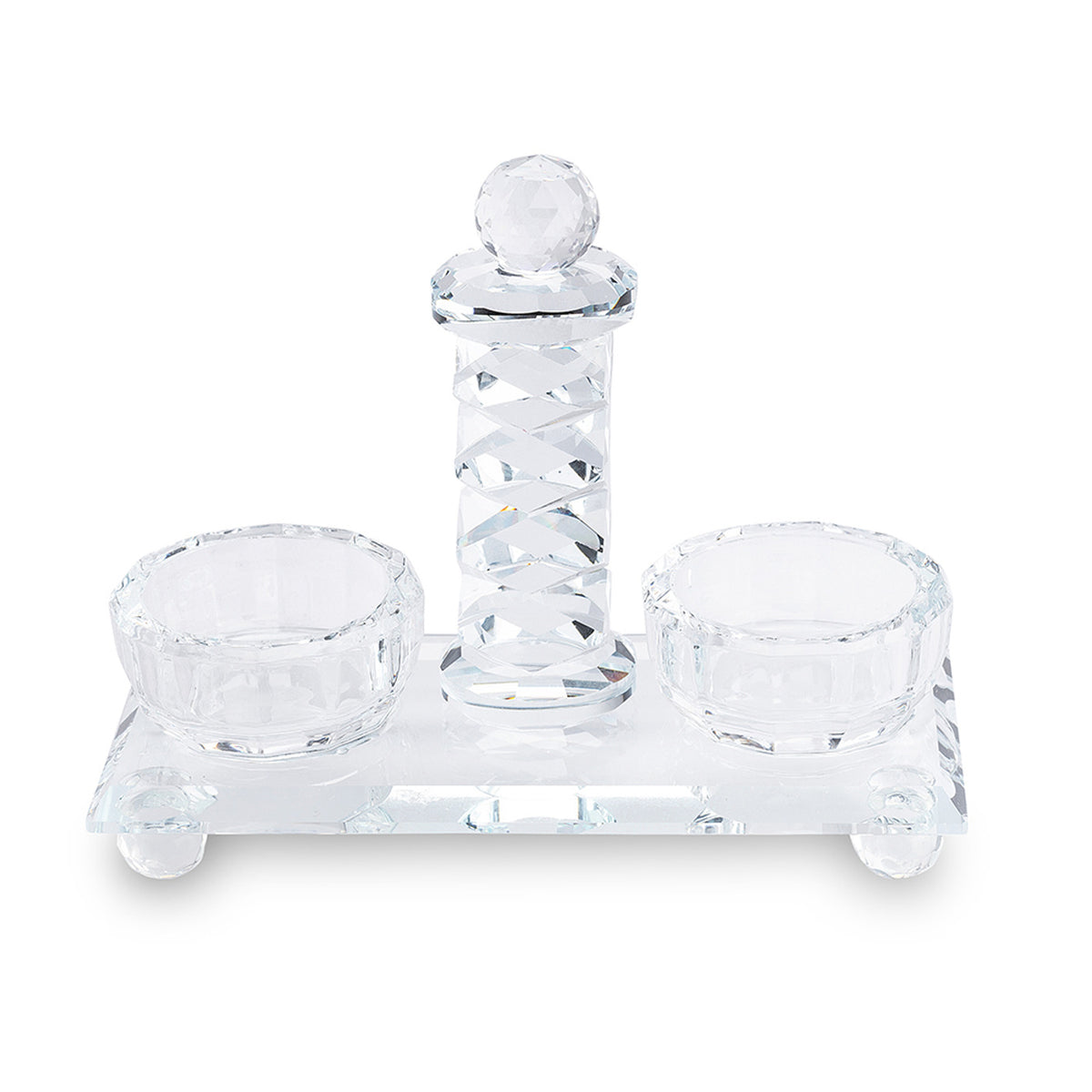 Crystal Salt & Pepper Holders 13 cm - UK59721