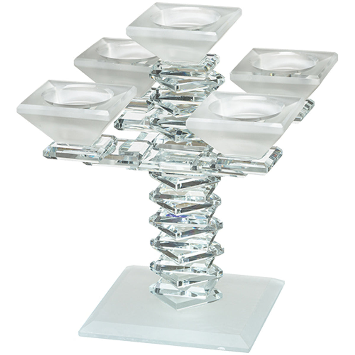 Crystal 5 Branch Candlesticks 20 cm - UK81525