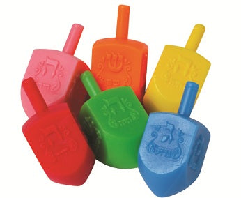 Multi-Colored Dreidels