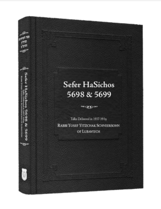Sefer hasichos 5698-5699