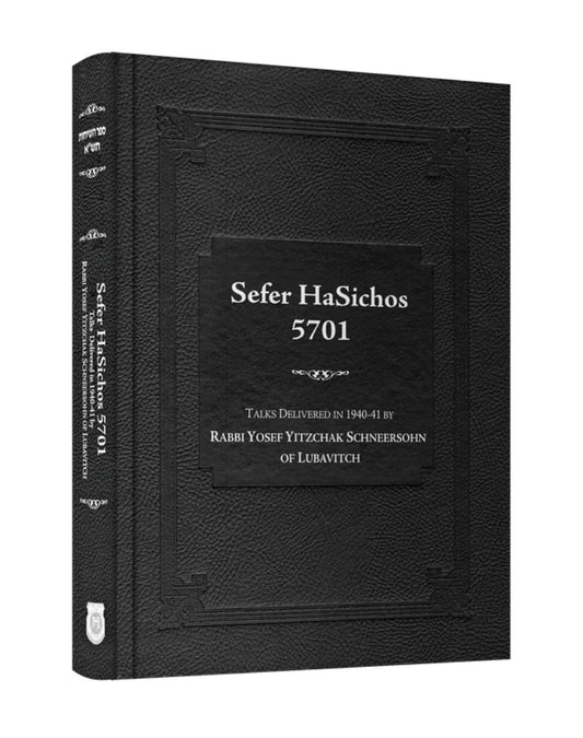 Sefer HaSichos 5701: The Sichos of 5701 (1940-1941)