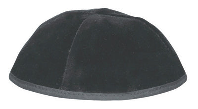 Black Velvet 4 Part Kippah-Yarmulke