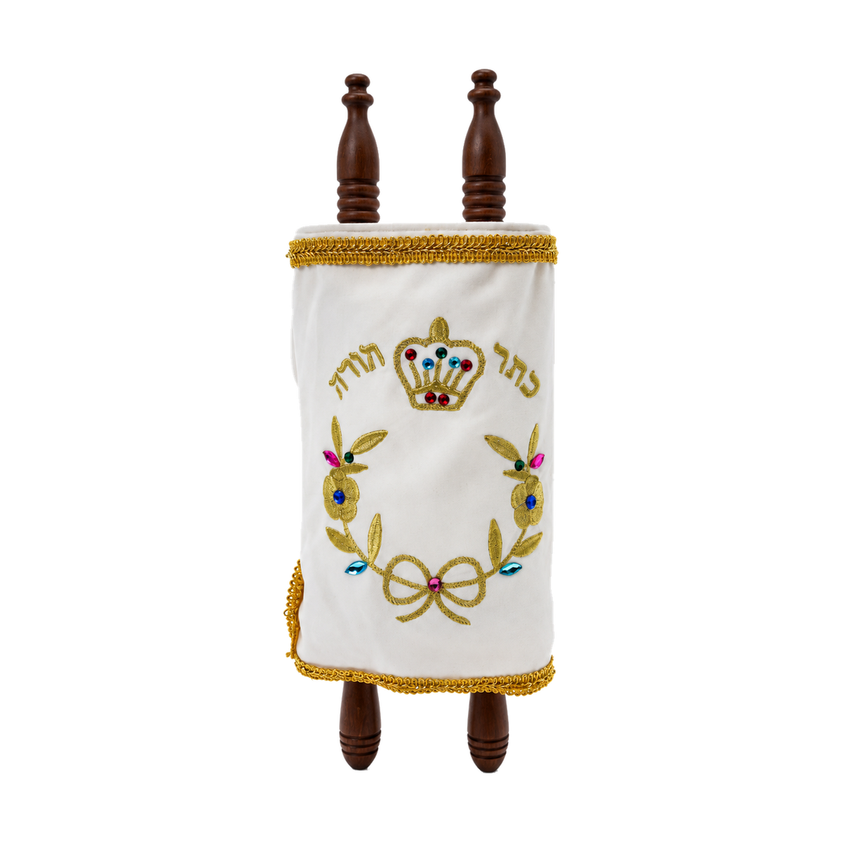 The Full Set Torah with embroidered cover