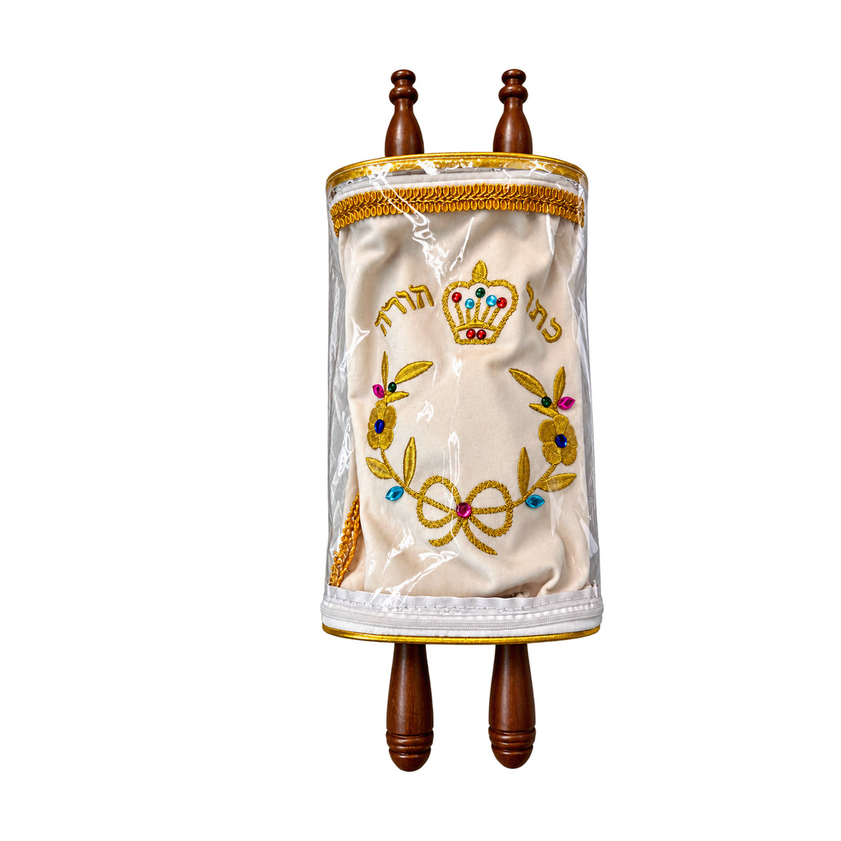 Sefer Torah in protective case