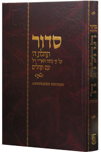 Siddur Annotated Hebrew Standard Size