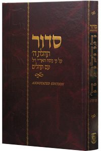 Siddur Hebrew Annotated