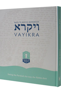 Back to Basics Workbook Vayikra - English / Yiddish-0